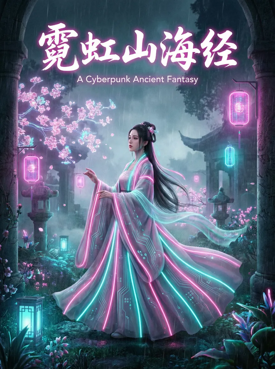 真爱背后电视剧全集 古风奇缘短剧 - 霓虹山海经海报